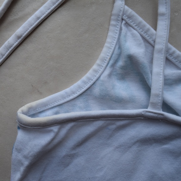 H&M White Beach Swim Suit Cover Up Romper - Picture 6 of 6